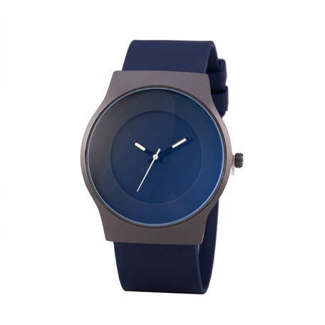 Quartz Horloge (35mm) - Blauw & Zwart