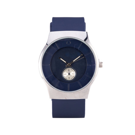 Quartz Horloge - Blauw & Zilver