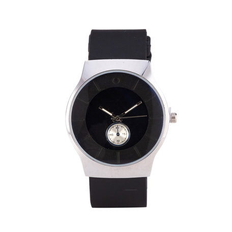 Quartz Watch - Black & Silver