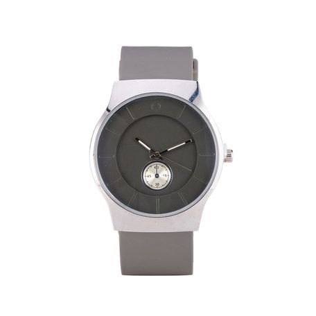Quartz Horloge - Grijs & Zilver