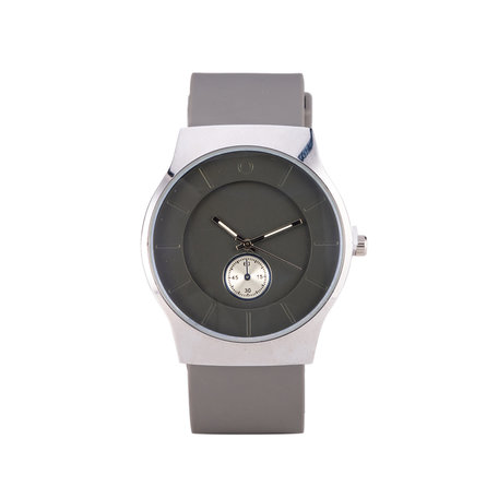 Quartz Watch - Grijs & Silver