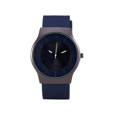 Quartz Horloge - Zwart & Blauw