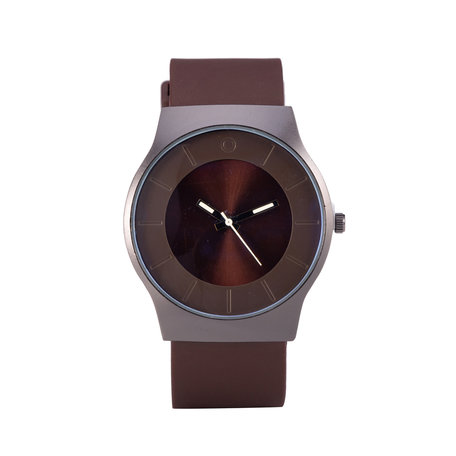 Quartz Watch - Black & Brown