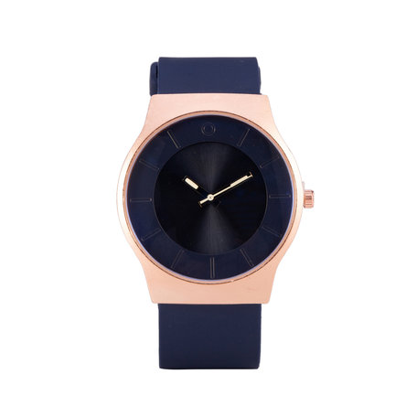 Quartz Horloge - Blauw & Rosé