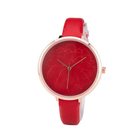  Leather Ladies Watch 