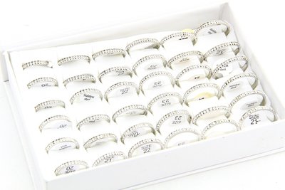  36 XXL stainless steel rings